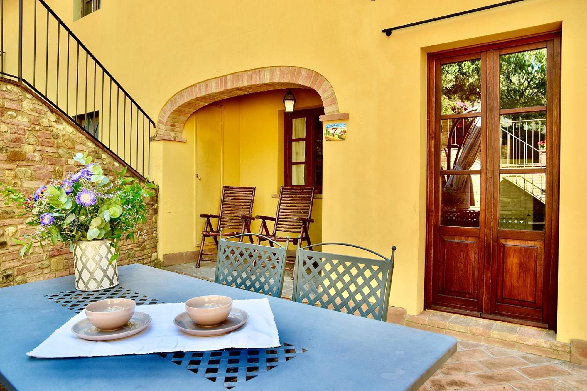 モンテスペルトリRelax In Chianti Il Borgo 7アパートメント エクステリア 写真